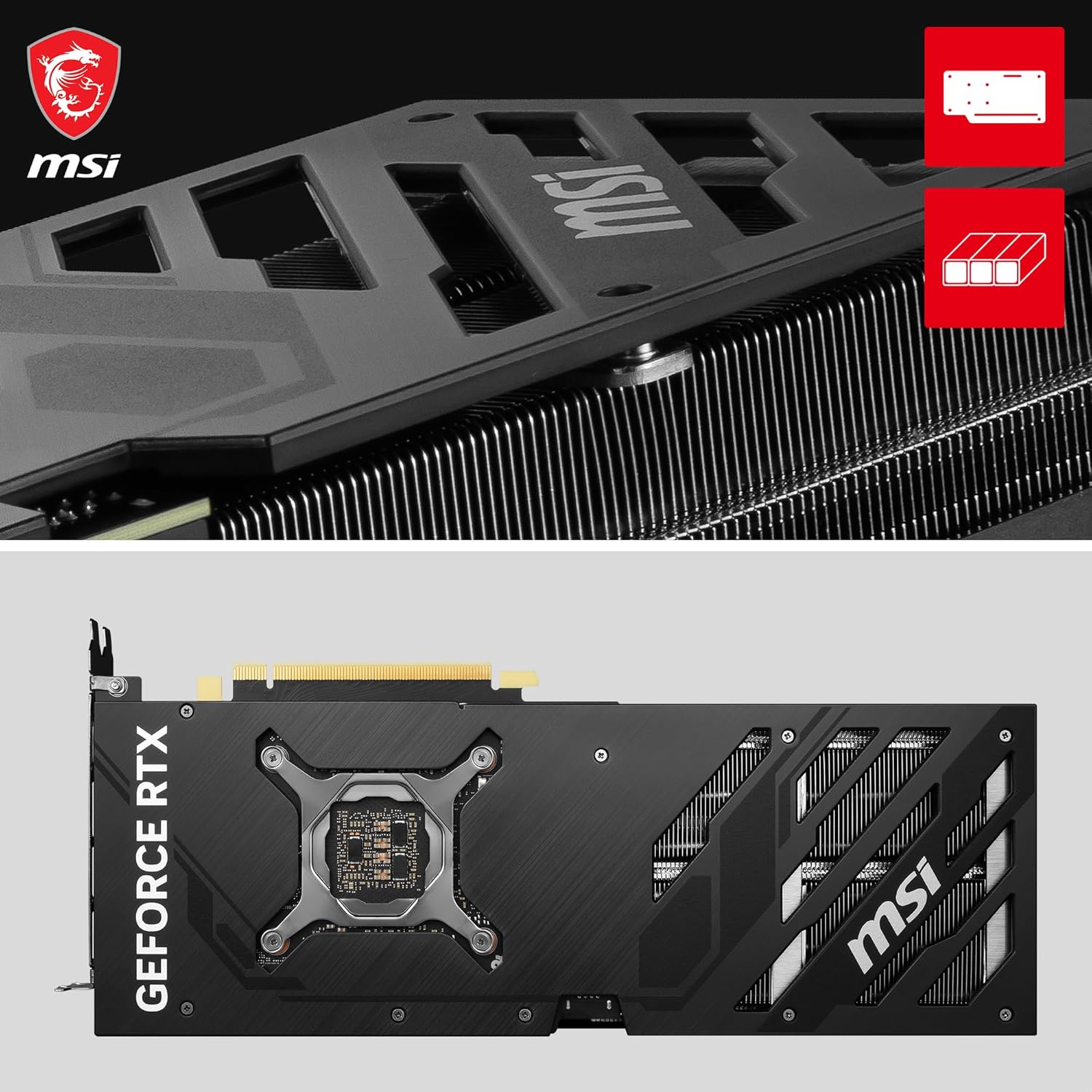 MSI GeForce RTX 4070 Ti SUPER 16G VENTUS 3X OC Graphics Card - 16GB GDDR6X, 2655 MHz, PCI Express Gen 4, 256-bit, 3x DP v1.4a, HDMI 2.1a (Supports 4K & 8K HDR) image 3 MSI GeForce RTX 4070 Ti SUPER 16G VENTUS 3X OC Graphics Card - 16GB GDDR6X, 2655 MHz, PCI Express Gen 4, 256-bit, 3x DP v1.4a, HDMI 2.1a (Supports 4K & 8K HDR) image 3